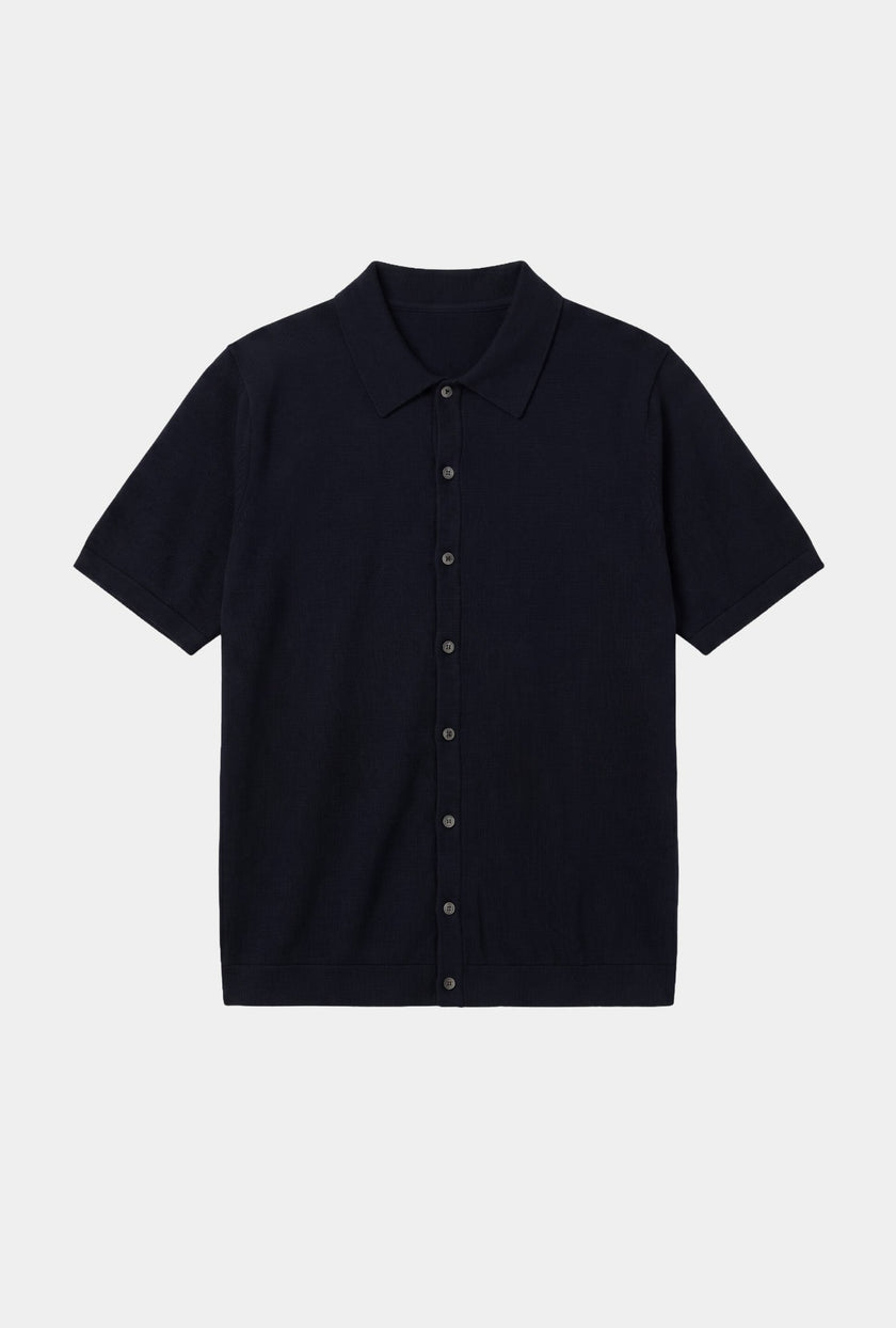 Shirt Short Sleeve Navy - H&F - Shirt short - Shirt Short Sleeve Navy - HFCTSS2605CH - CH/48 - 