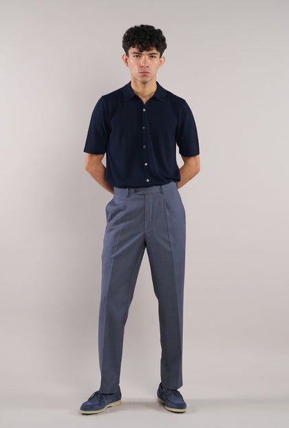 Shirt Short Sleeve Navy - H&F - Shirt short - Shirt Short Sleeve Navy - HFCTSS2605CH - CH/48 - 