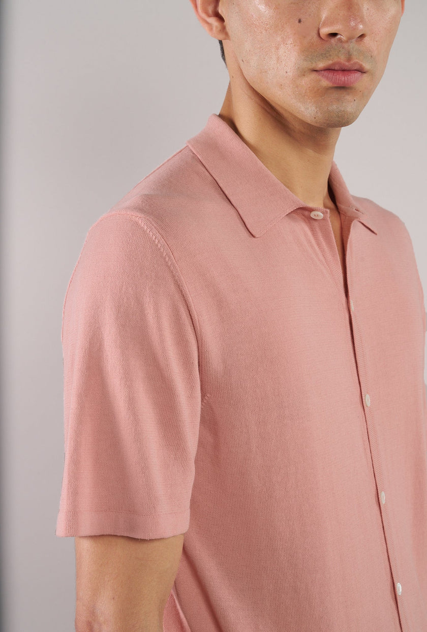 Shirt Short Sleeve Rosa Antico - H&F - Shirt short - Shirt Short Sleeve Rosa Antico - HFCTSS2604CH - CH/48 - 