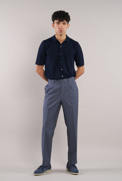 Shirt Short Sleeve Navy