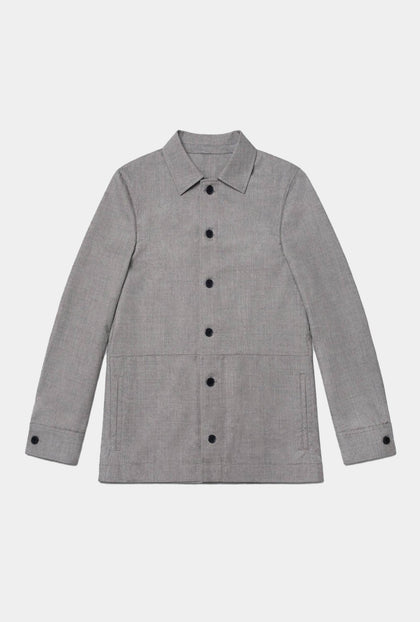 Sobrecamisa Gris Acero - H&F - OVER SHIRT - Sobrecamisa Gris Acero - HFOSAW25658CH - CH - 