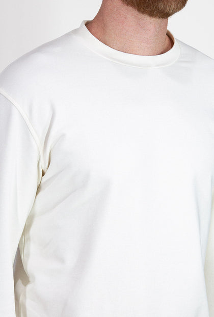 SUDADERA HUESO 100% ALGODÓN PIMA - H&F - SUDADERA - SUDADERA HUESO 100% ALGODÓN PIMA - HFSDSS2401CH - CH - 