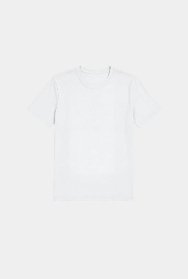 T-Shirt Blanca Manga Corta Cuello Redondo - H&F - T-SHIRT - T-Shirt Blanca Manga Corta Cuello Redondo - HFTS0101XCH - XCH - 