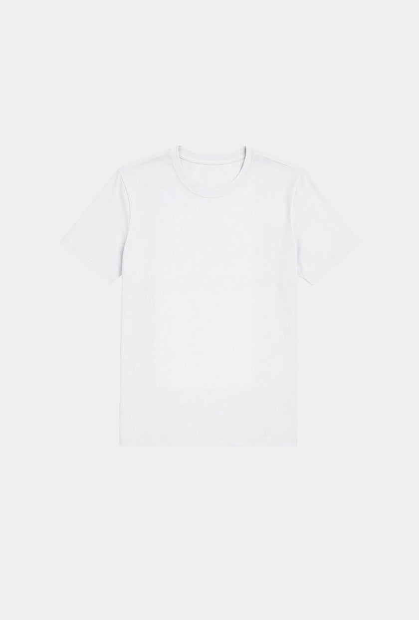 T-Shirt Blanca Manga Corta Cuello Redondo - H&F - T-SHIRT - T-Shirt Blanca Manga Corta Cuello Redondo - HFTS0101XCH - XCH - 