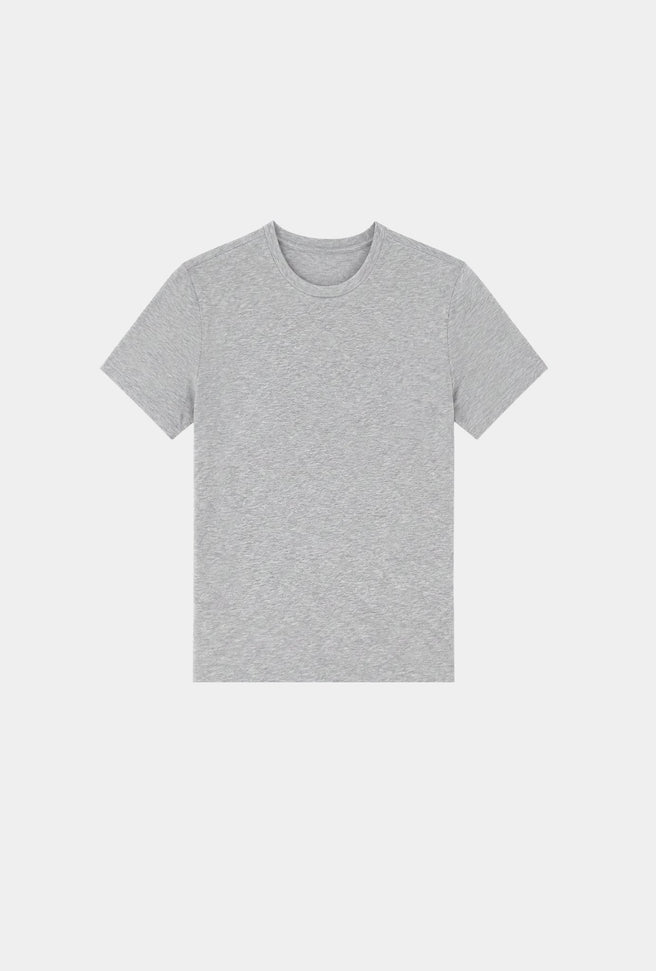 T-SHIRT GRIS CUELLO REDONDO - H&F - T-SHIRT - T-SHIRT GRIS CUELLO REDONDO - HFTS2009XCH - XCH - 