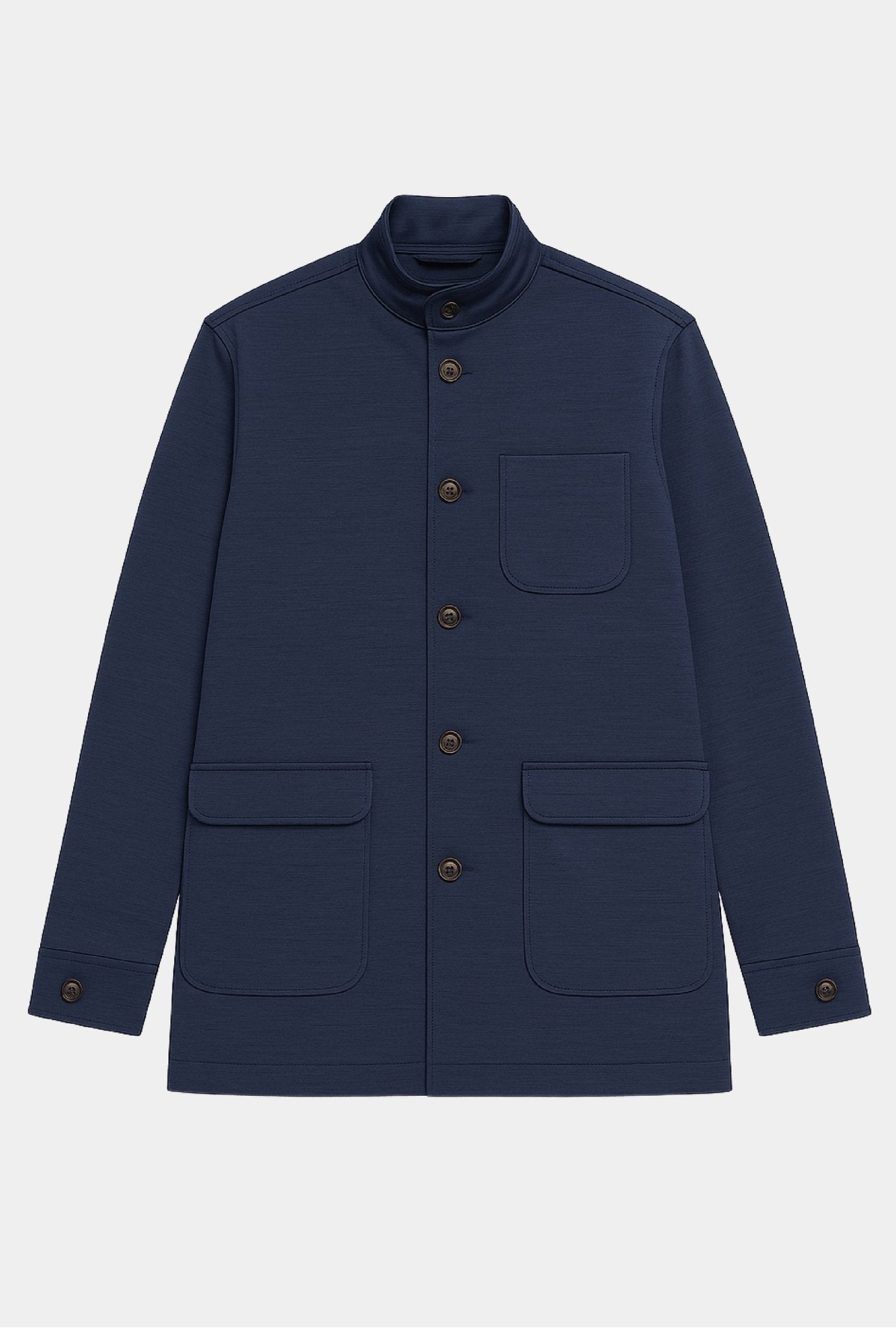 TEBA AZUL MARINO - H&F - SACO - TEBA AZUL MARINO - HFSTAW25650146 - 46 - 