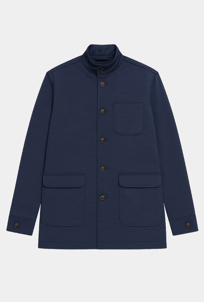 TEBA AZUL MARINO - H&F - SACO - TEBA AZUL MARINO - HFSTAW25650146 - 46 - 