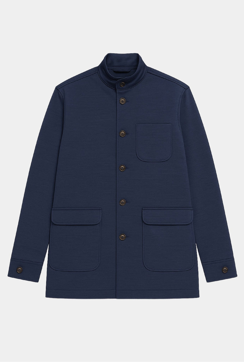 TEBA AZUL MARINO - H&F - SACO - TEBA AZUL MARINO - HFSTAW25650146 - 46 - 