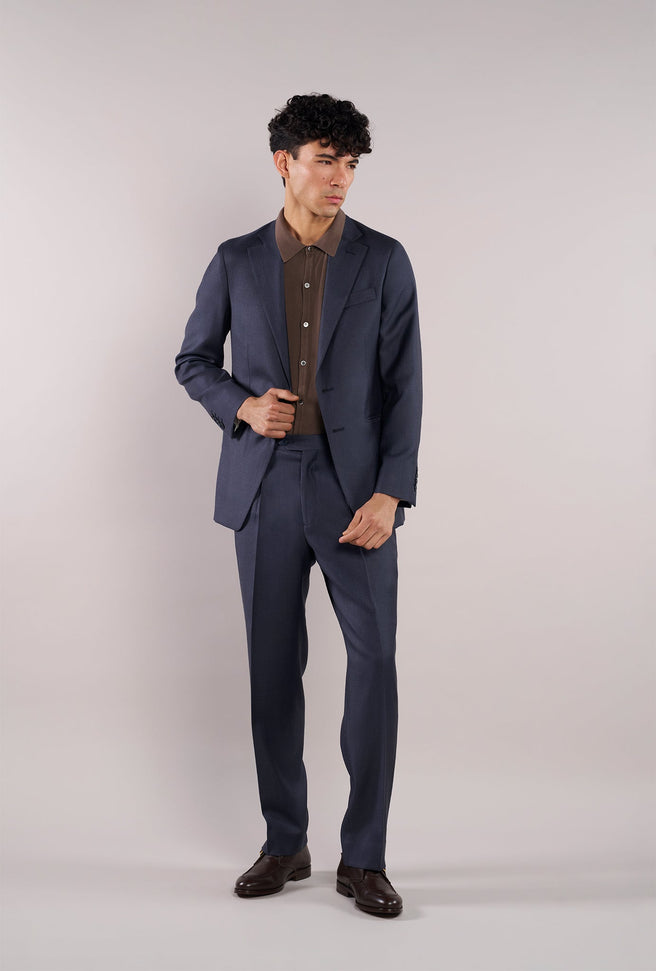Traje Azul Acero 150's - H&F - TRAJE - Traje Azul Acero 150's - HFTTSS2670046 - 46 - 