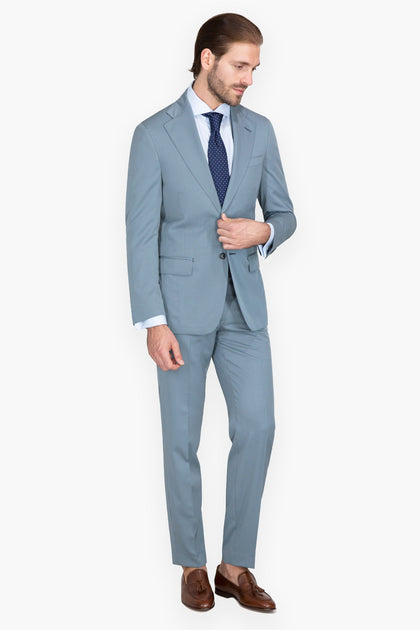 TRAJE AZUL CLARO SÚPER 150's - H&F - TRAJE - TRAJE AZUL CLARO SÚPER 150's - HFTTSS2440546 - 46 - 