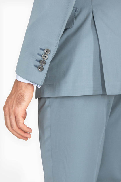 TRAJE AZUL CLARO SÚPER 150's - H&F - TRAJE - TRAJE AZUL CLARO SÚPER 150's - HFTTSS2440546 - 46 - 