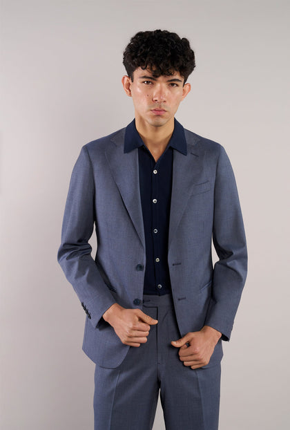 Traje Azul Índigo - H&F - TRAJE - Traje Azul Índigo - HFTTSS2669346 - 46 - 