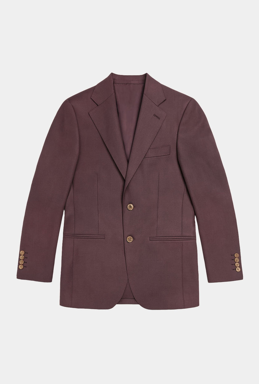 Traje Burgundy - H&F - TRAJE - Traje Burgundy - HFTTAW2566146 - 46 - 