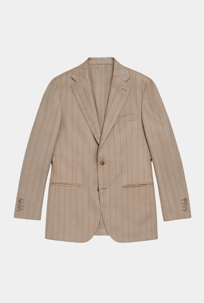 Traje Diplomático Arena con Café - H&F - TRAJE - Traje Diplomático Arena con Café - HFTTAW2564446 - 46 - 