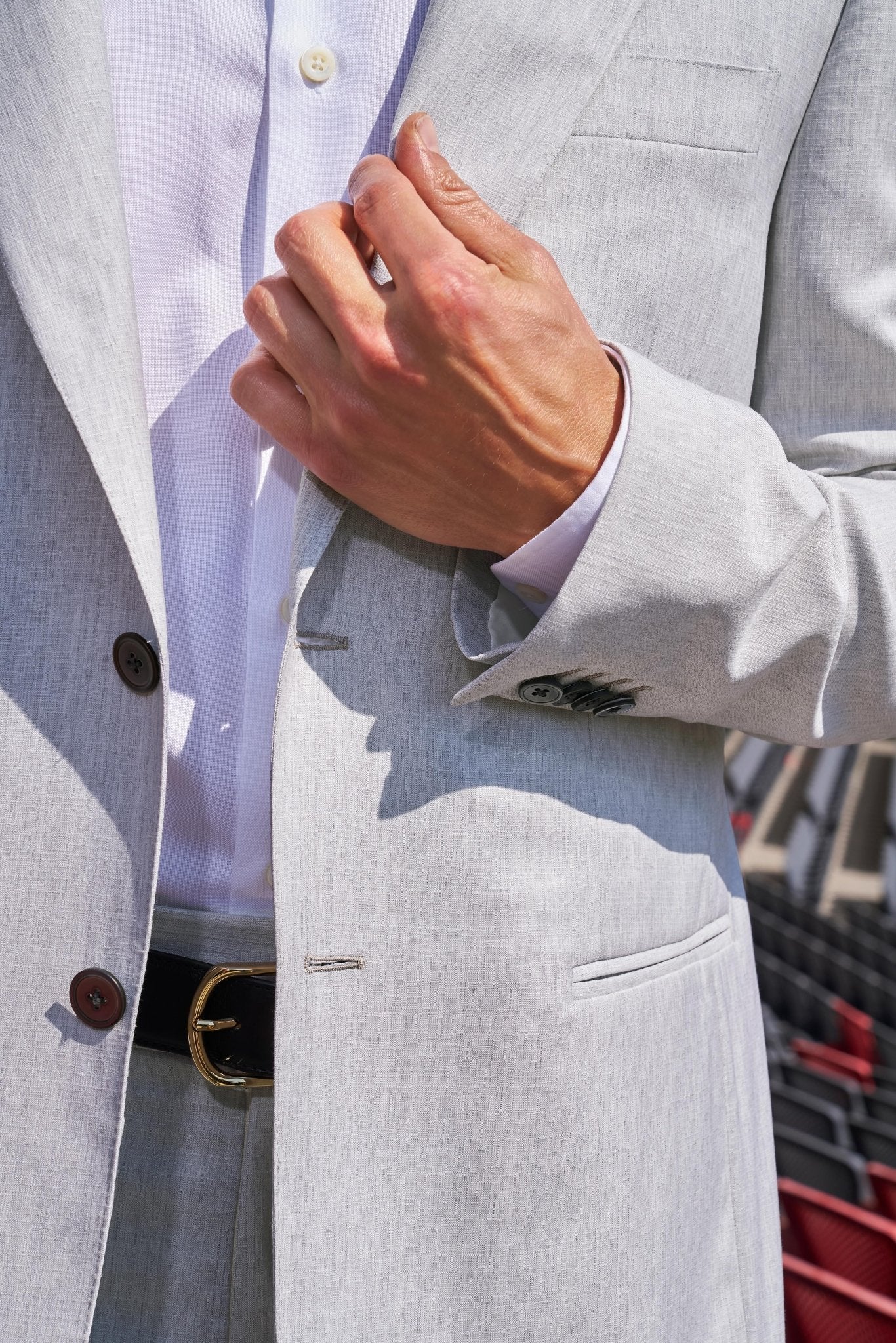 TRAJE GRIS PERLA - H&F - TRAJE - TRAJE GRIS PERLA - HFTTSS2554244 - 44 - 