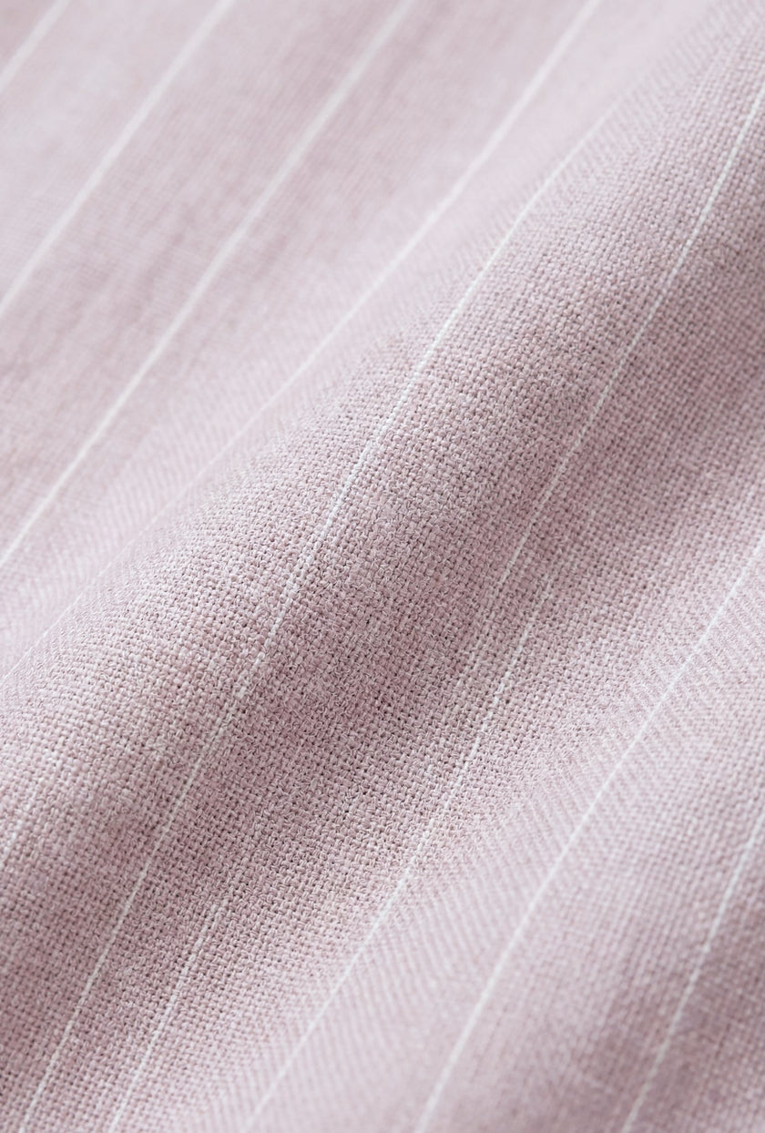 Traje Rosa Palo Líneas Blancas - H&F - TRAJE - Traje Rosa Palo Líneas Blancas - HFTTSS2670646 - 46 - 