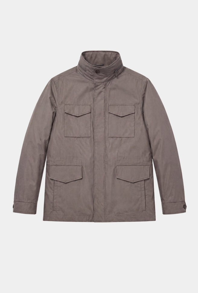 Traveler Field Jacket Light Moka - H&F - CHAMARRA - Traveler Field Jacket Light Moka - HFJKSS260246 - 46 - 