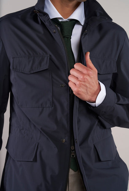 Traveler Field Jacket Navy - H&F - CHAMARRA - Traveler Field Jacket Navy - HFJKSS260146 - 46 - 