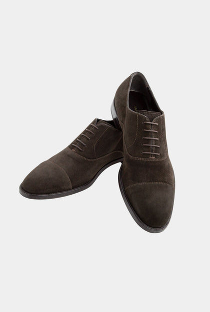 ZAPATO CAFE PIEL GAMUZA - H&F - ZAPATOS - ZAPATO CAFE PIEL GAMUZA - HFZPSS2203400 - 40 - 