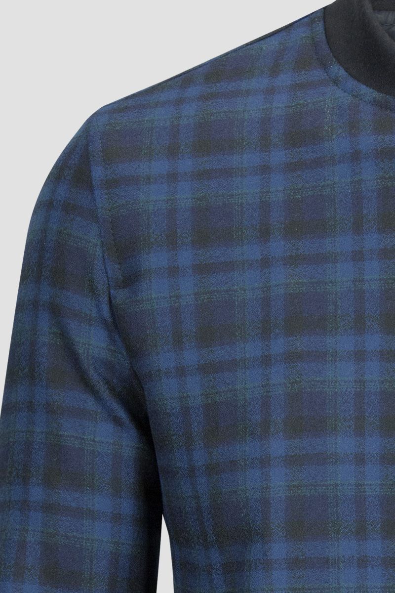 BOMBER JACKET AZUL - H&F - CHAMARRA - BOMBER JACKET AZUL - HFJKAW1905XCH - XCH - 