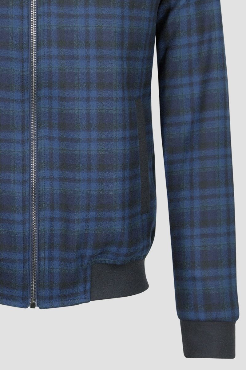 BOMBER JACKET AZUL - H&F - CHAMARRA - BOMBER JACKET AZUL - HFJKAW1905XCH - XCH - 