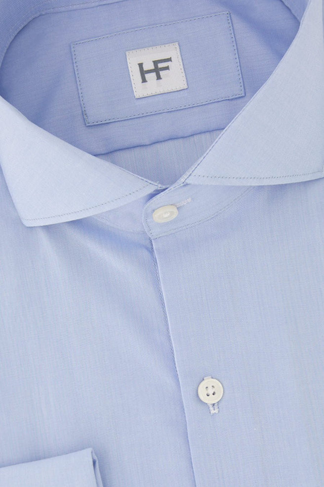 CAMISA AZUL CIELO PUÑO MANCUERNILLA - H&F - COLECCION - CAMISA AZUL CIELO PUÑO MANCUERNILLA - HFCTSS2205145 - 14.5 - 
