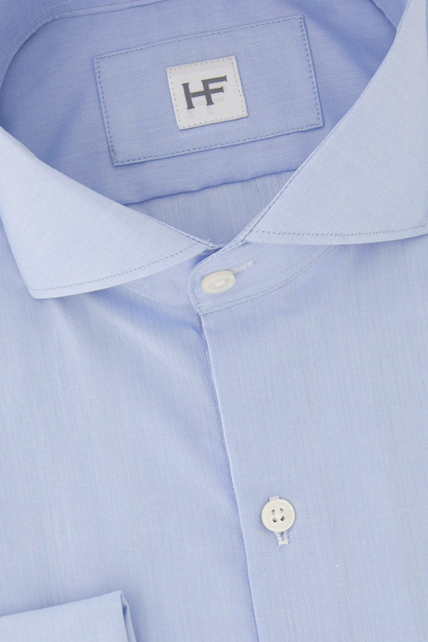 CAMISA AZUL CIELO PUÑO MANCUERNILLA - H&F - COLECCION - CAMISA AZUL CIELO PUÑO MANCUERNILLA - HFCTSS2205145 - 14.5 - 