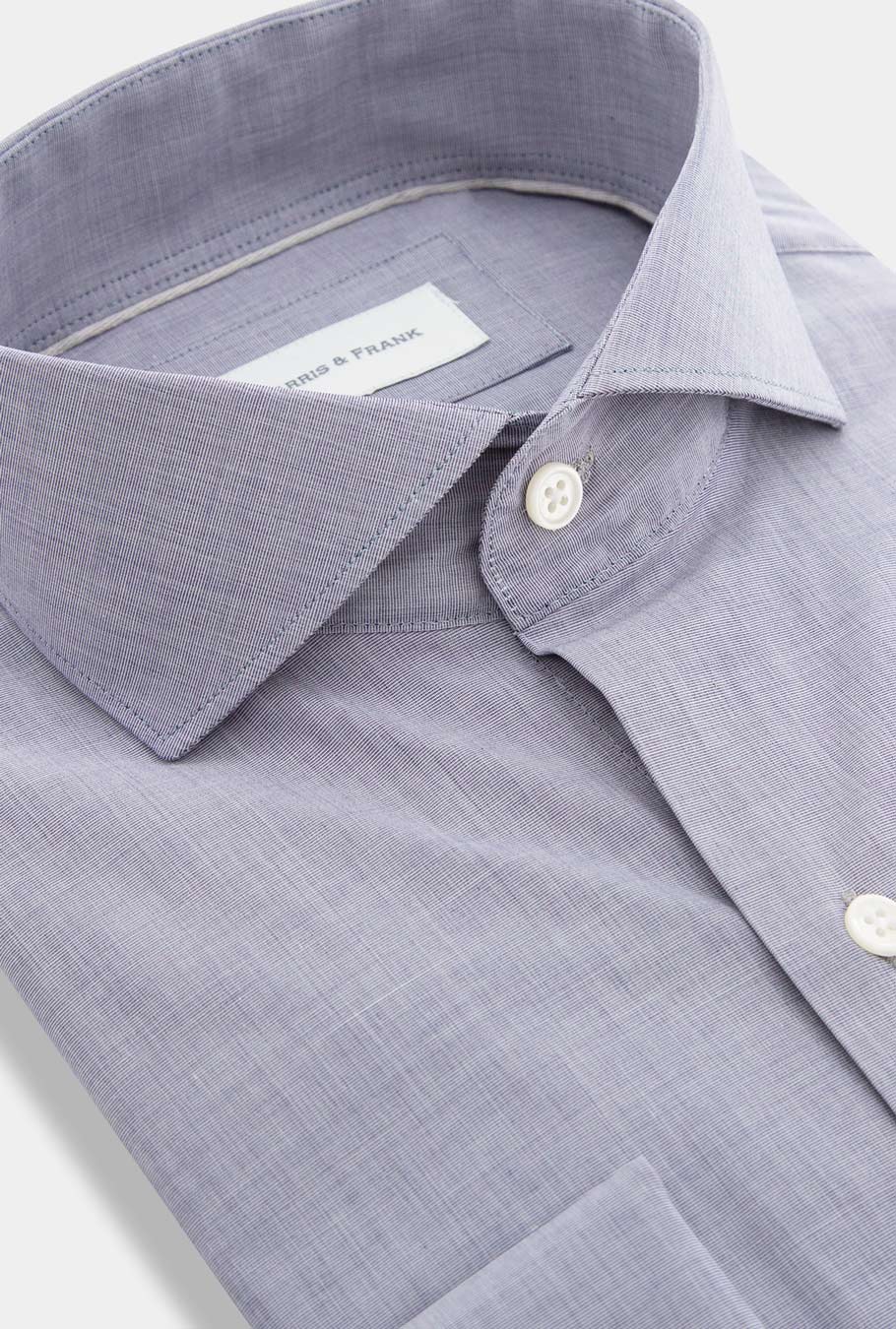 CAMISA AZUL MEDIO DE MANCUERNILLA - H&F - COLECCION - CAMISA AZUL MEDIO DE MANCUERNILLA - HFCTAW2240145 - 14.5 - 