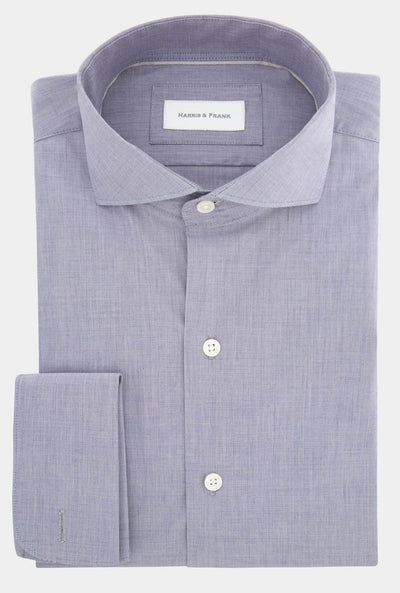 CAMISA AZUL MEDIO DE MANCUERNILLA - H&F - COLECCION - CAMISA AZUL MEDIO DE MANCUERNILLA - HFCTAW2240145 - 14.5 - 