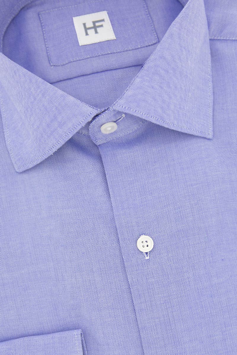 CAMISA AZUL TEXTURA - H&F - COLECCION - CAMISA AZUL TEXTURA - HFCTAW2109145 - 14.5 - 