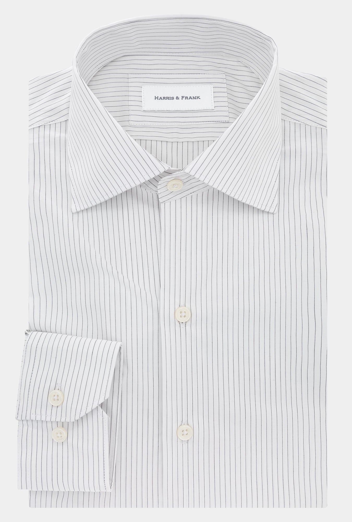 CAMISA BLANCA RAYAS GRISES AW2334 - H&F - COLECCION - CAMISA BLANCA RAYAS GRISES AW2334 - HFCTAW2334145 - 14.5 - 