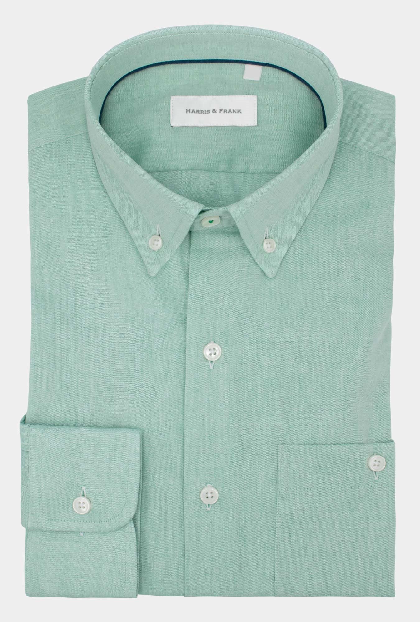 CAMISA CASUAL COLOR MENTA - H&F - COLECCION - CAMISA CASUAL COLOR MENTA - HFCTWS2001145 - 14.5 - 