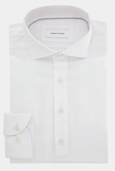 CAMISA DE 4 BOTONES BLANCA - H&F - 4 BOTONES - CAMISA DE 4 BOTONES BLANCA - HFCTAW2201145 - 14.5 - 
