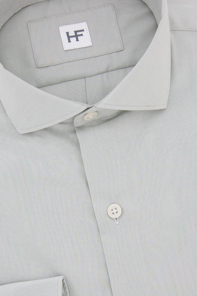 CAMISA GRIS LISA - H&F - COLECCION - CAMISA GRIS LISA - HFCTSS2210145 - 14.5 - 