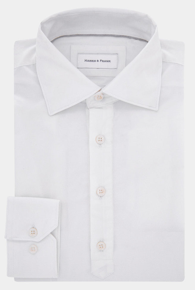 CAMISA LISA BLANCA DE 4 BOTONES 2236 - H&F - 4 BOTONES - CAMISA LISA BLANCA DE 4 BOTONES 2236 - HFCTAW2236145 - 14.5 - 