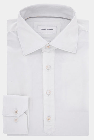 CAMISA LISA BLANCA DE 4 BOTONES 2236 - H&F - 4 BOTONES - CAMISA LISA BLANCA DE 4 BOTONES 2236 - HFCTAW2236145 - 14.5 - 