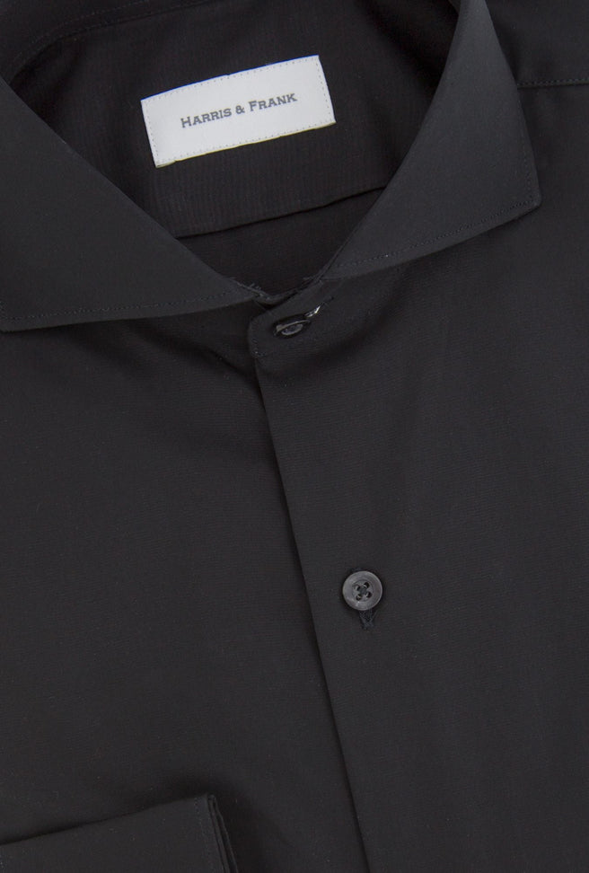 CAMISA NEGRA LISA - H&F - COLECCION - CAMISA NEGRA LISA - HFCTAW1947145 - 14.5 - 