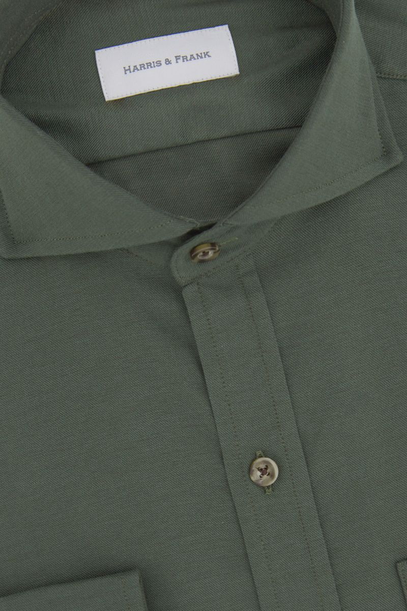 CAMISA VERDE MILITAR - H&F - COLECCION - CAMISA VERDE MILITAR - HFCTWS1903145 - 14.5 - 