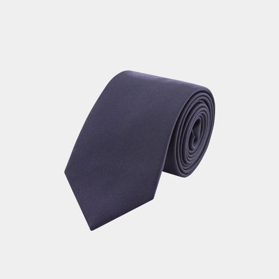 CORBATA SEDA AZUL MARINO - H&F - CORBATA - CORBATA SEDA AZUL MARINO - HFCORSS2305 - 