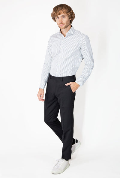 PANTALÓN AZUL MEDIANOCHE - H&F - PANTALON - PANTALÓN AZUL MEDIANOCHE - HFPTSS221738 - 38 - 
