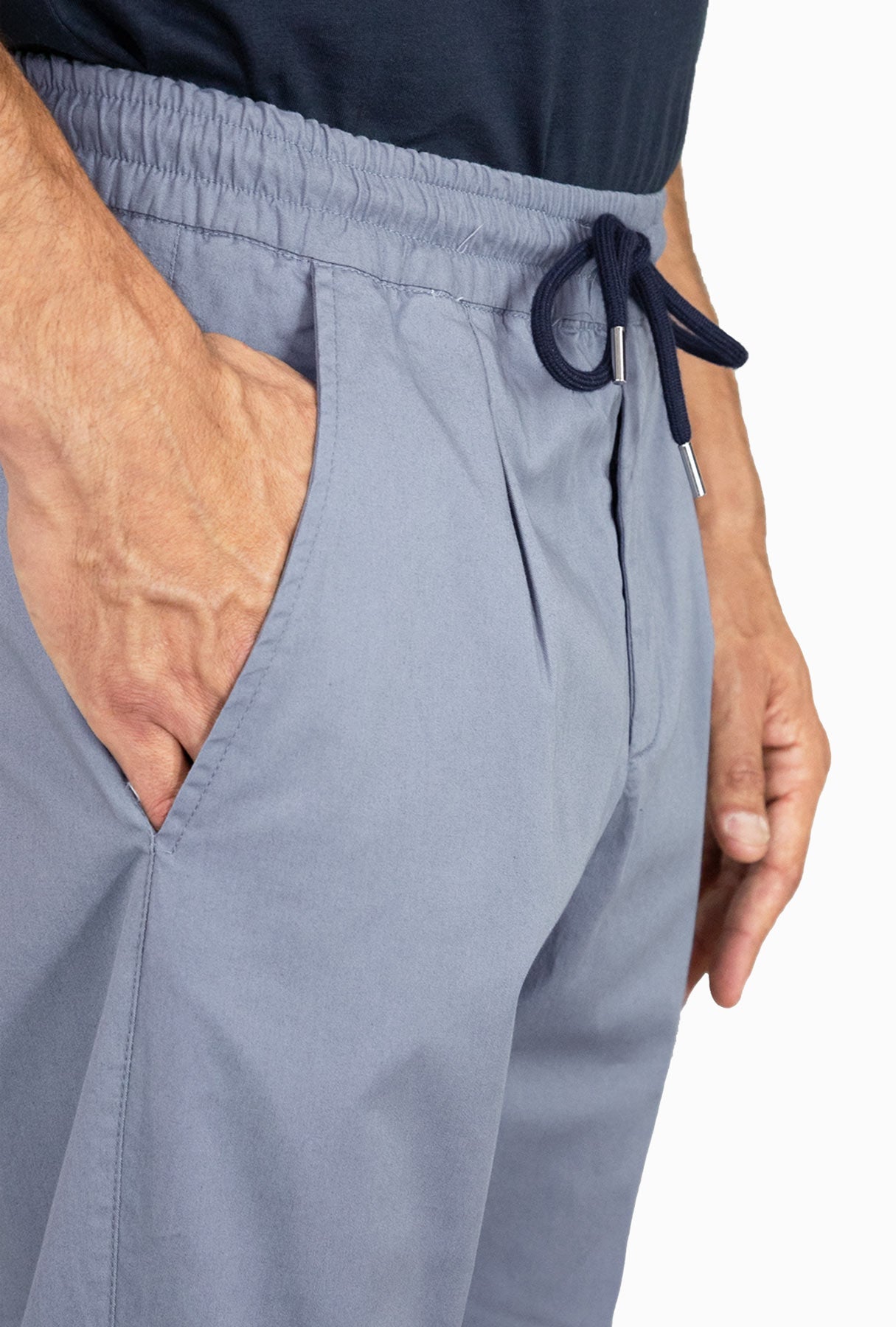 PANTALÓN COMFORT AZUL CLARO - H&F - PANTALON - PANTALÓN COMFORT AZUL CLARO - HFPTSS231438 - 38 - 