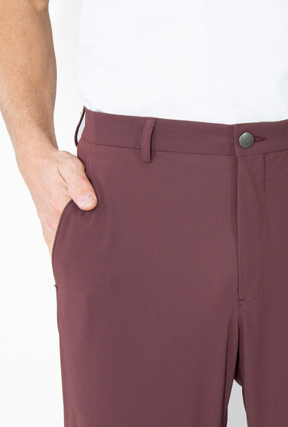 PANTALÓN VINO PERFORMANCE - H&F - PANTALON - PANTALÓN VINO PERFORMANCE - HFPTSS223138 - 38 - 