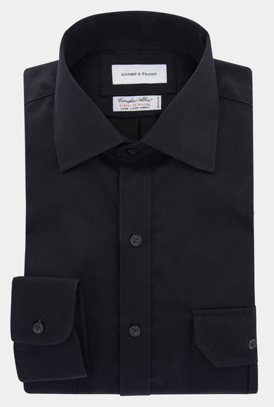 SAFARI SHIRT AZUL MEDIA NOCHE - H&F - COLECCION - SAFARI SHIRT AZUL MEDIA NOCHE - HFCTAW2324145 - 14.5 - 