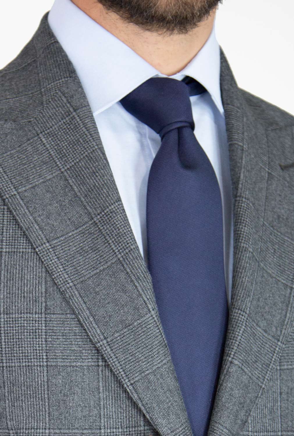 TRAJE GRIS PRÍNCIPE DE GALES - H&F - TRAJE - TRAJE GRIS PRÍNCIPE DE GALES - HFTTAW222146 - 46 - 