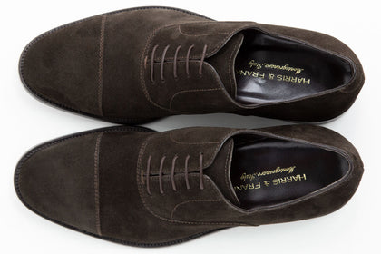 ZAPATO CAFE PIEL GAMUZA - H&F - ZAPATOS - ZAPATO CAFE PIEL GAMUZA - HFZPSS2203400 - 40 - 