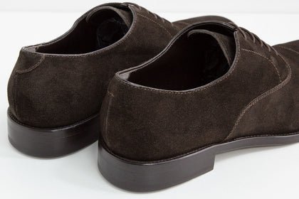 ZAPATO CAFE PIEL GAMUZA - H&F - ZAPATOS - ZAPATO CAFE PIEL GAMUZA - HFZPSS2203400 - 40 - 